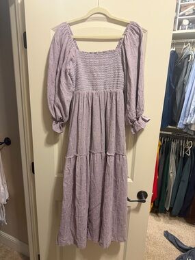 NEVER WORN purple dress